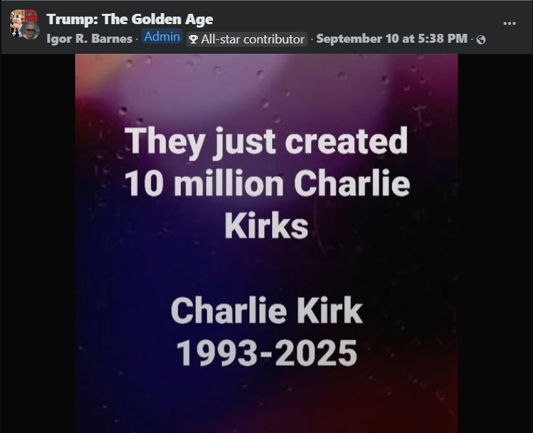 Top Post by Igor R. Barnes